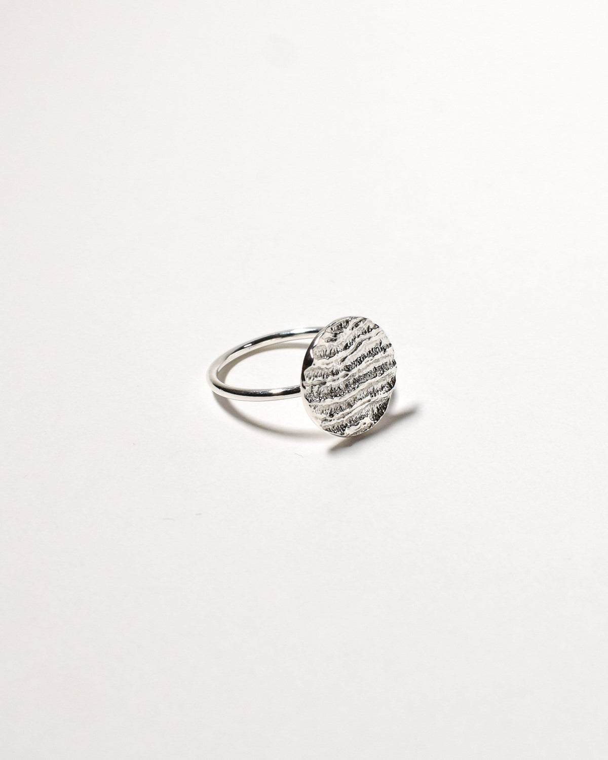 Kutti Ring (Large). Sterling Silver