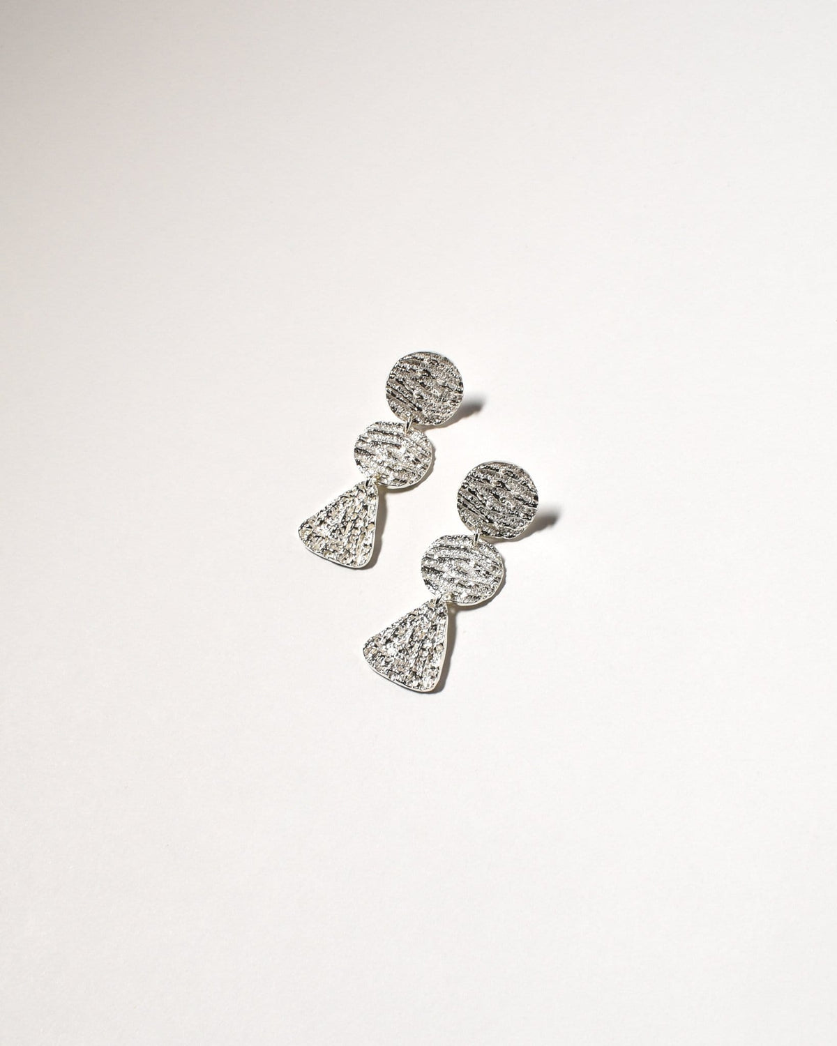 Coogee Earrings (Short), Sterling Silver