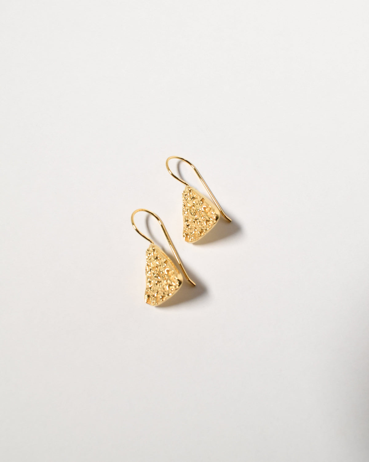 Shelly Earrings, Yellow Gold Plated