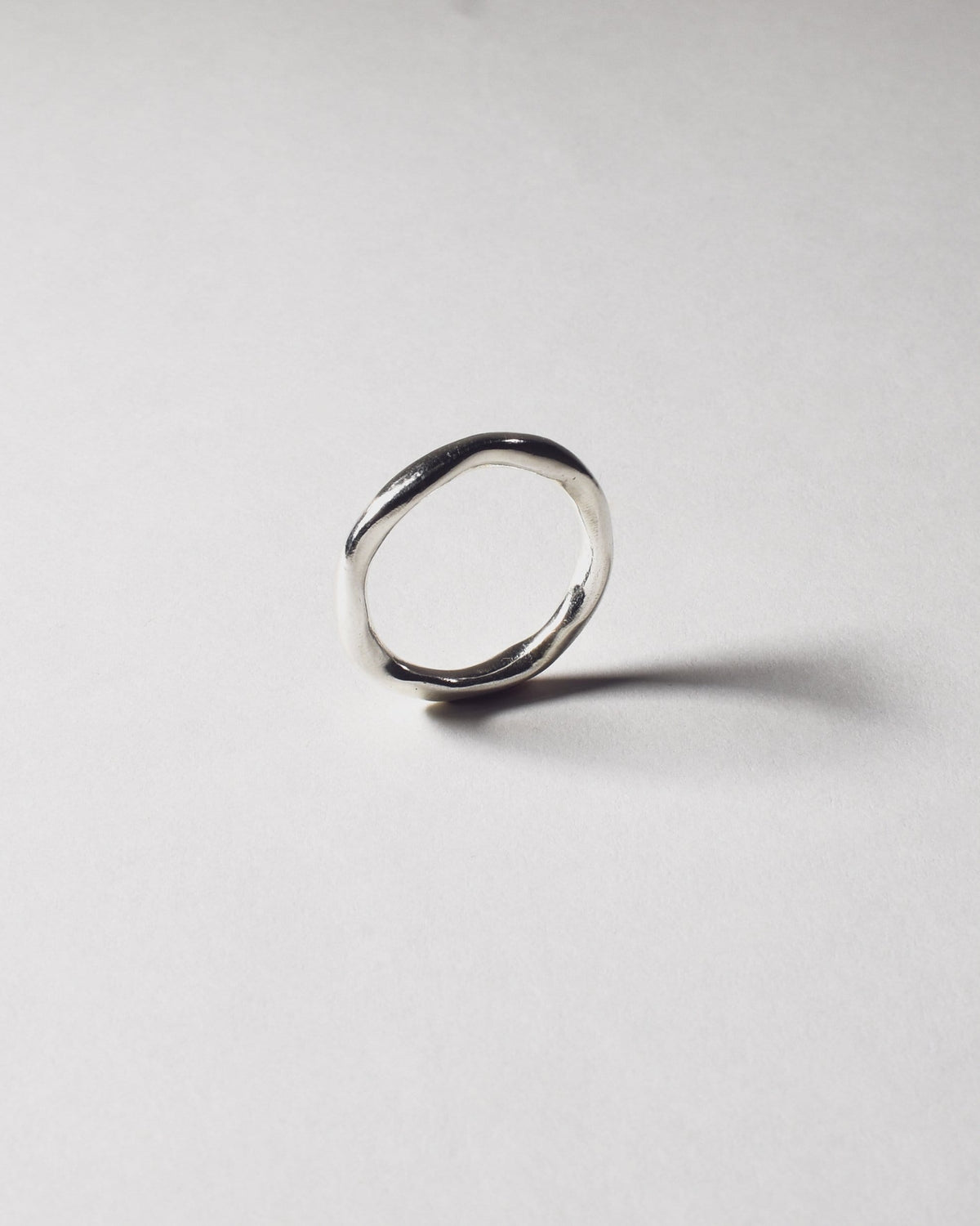 Wiggle Ring, Sterling Silver